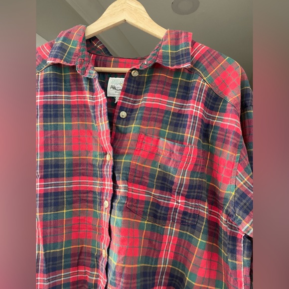 NWT | AE | Cozy Cabin Cropped Flannel | Sz S - Picture 4 of 7